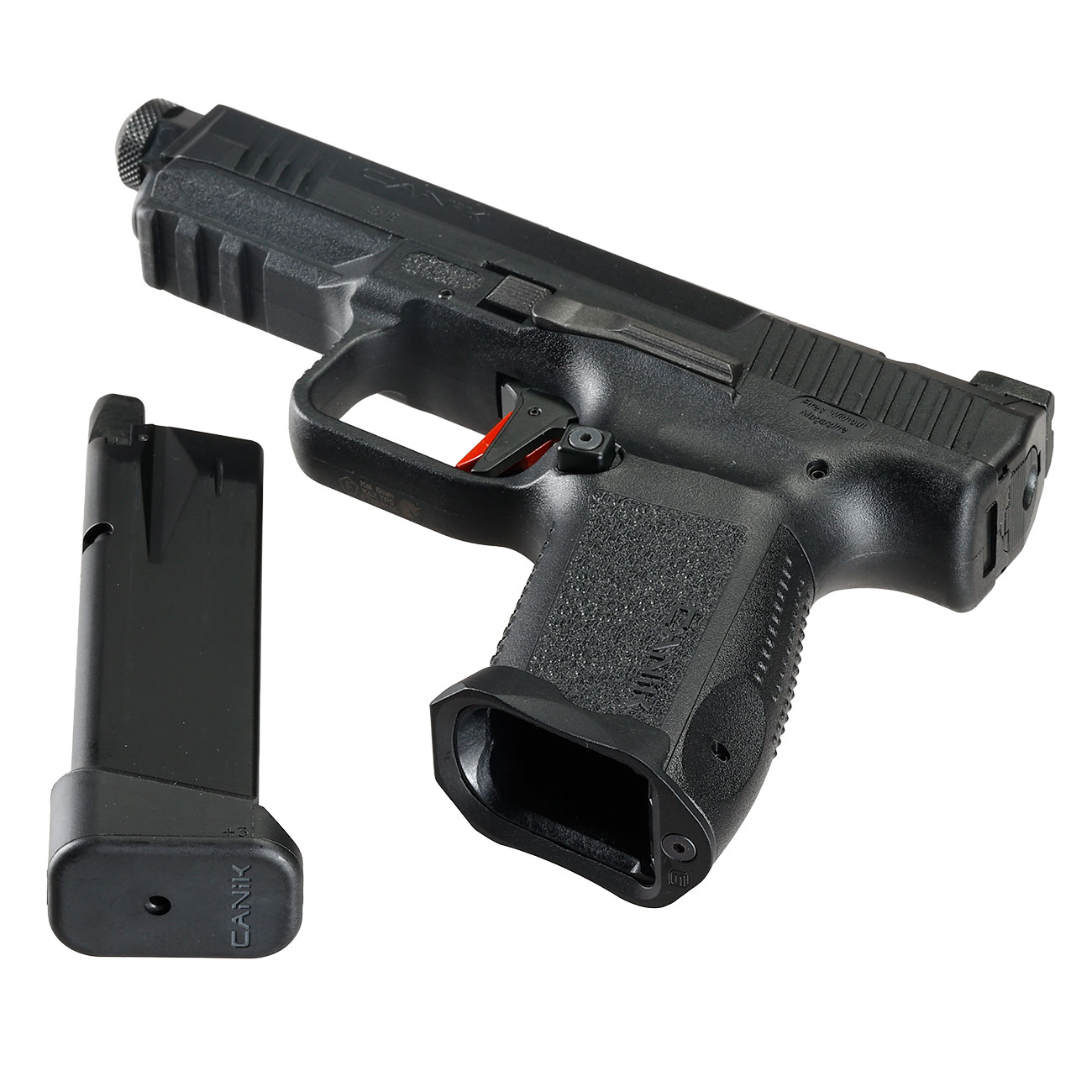 Cybergun / AWC CANiK TP9 Elite Combat mit Metallschlitten GBB 6mm BB schwarz Bild 7