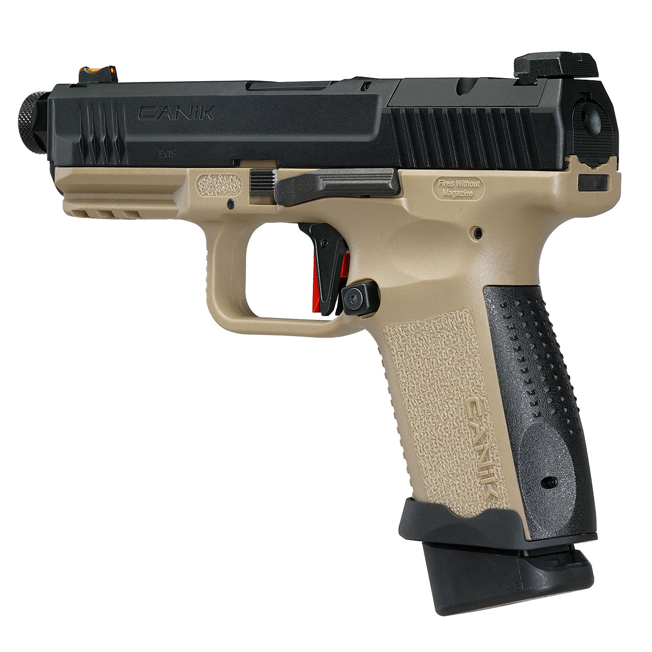 Cybergun / AWC CANiK TP9 Elite Combat mit Metallschlitten GBB 6mm BB Dual Tone Bild 10