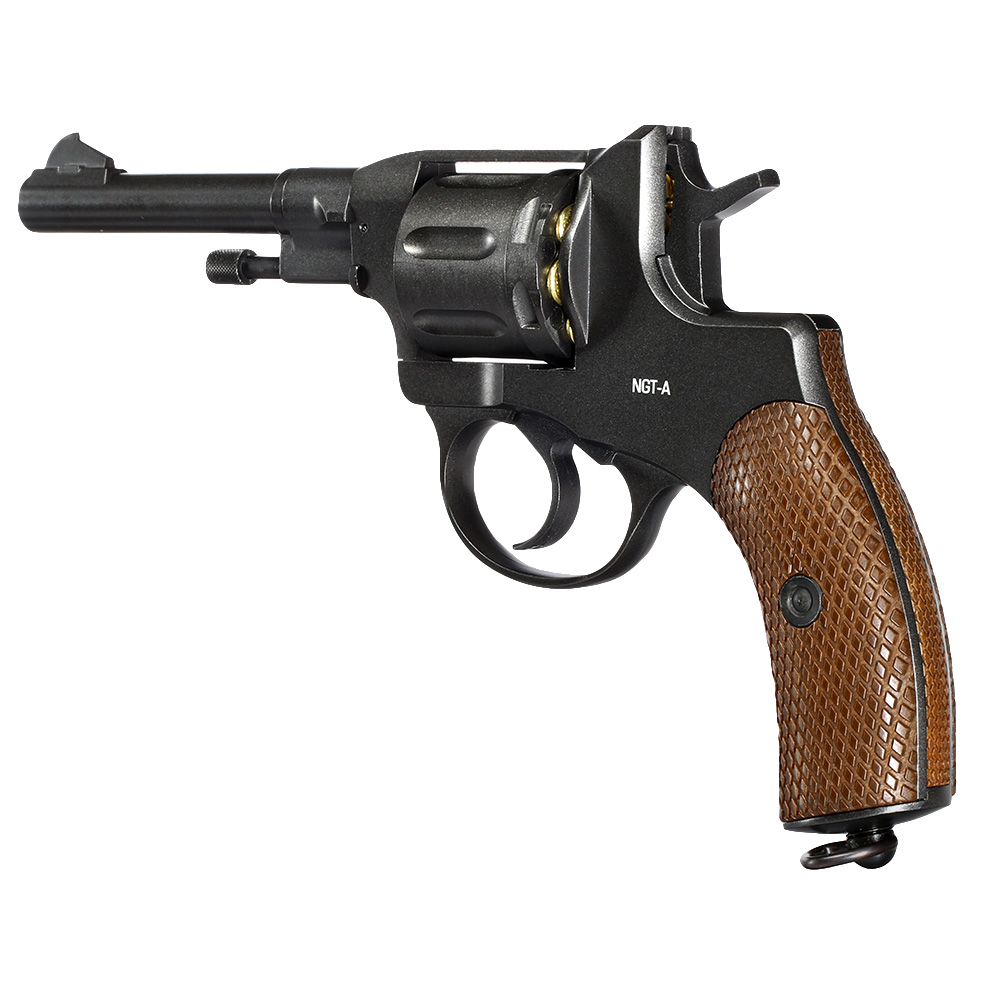 Gletcher NGT-A Revolver Vollmetall CO2 6mm BB dunkelgrau Bild 1