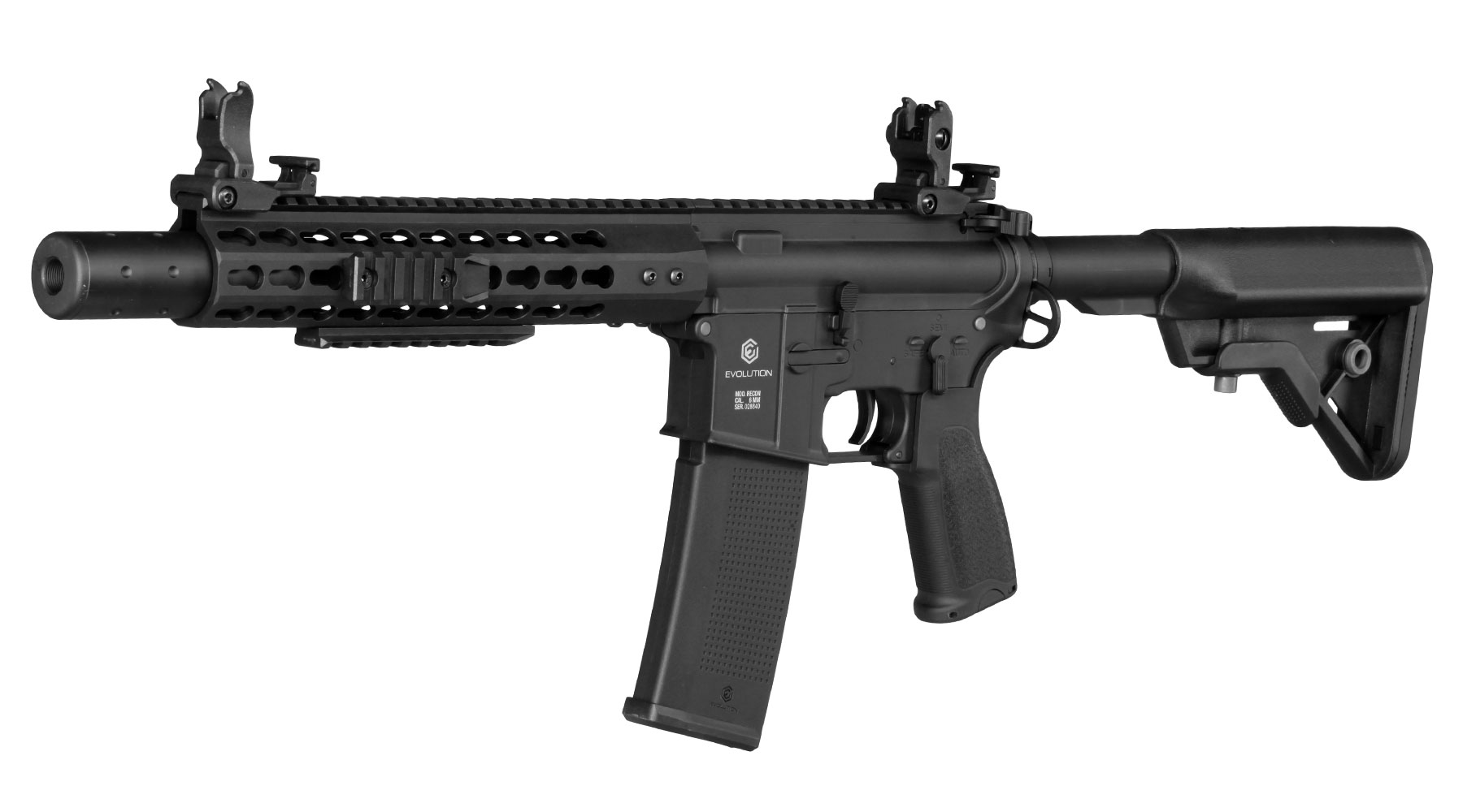 Evolution Airsoft Recon S 10 Silent Ops Carbontech S-AEG 6mm BB schwarz