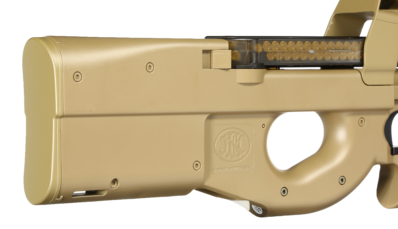 FN Herstal P90 Standard Komplettset Airsoft S-AEG 6mm BB Dark Earth Bild 8