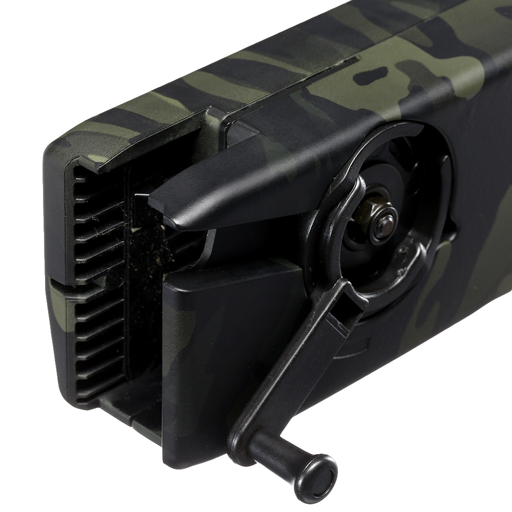 Nuprol Ultra Magazin Silent Fast Loader Speedloader f. M4 AEG / S-AEG Magazine Black MC-Camo Bild 4