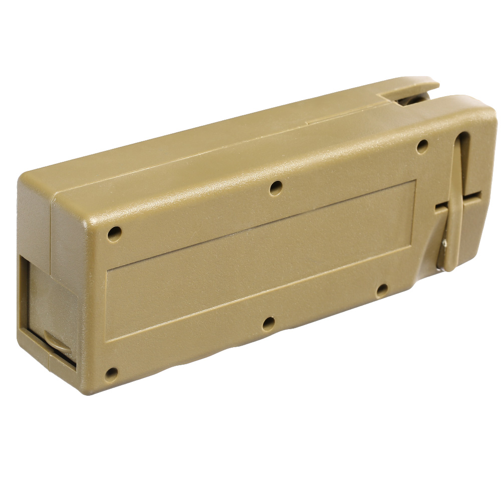 Nuprol Ultra Magazin Silent Fast Loader Speedloader f. M4 AEG / S-AEG Magazine Tan