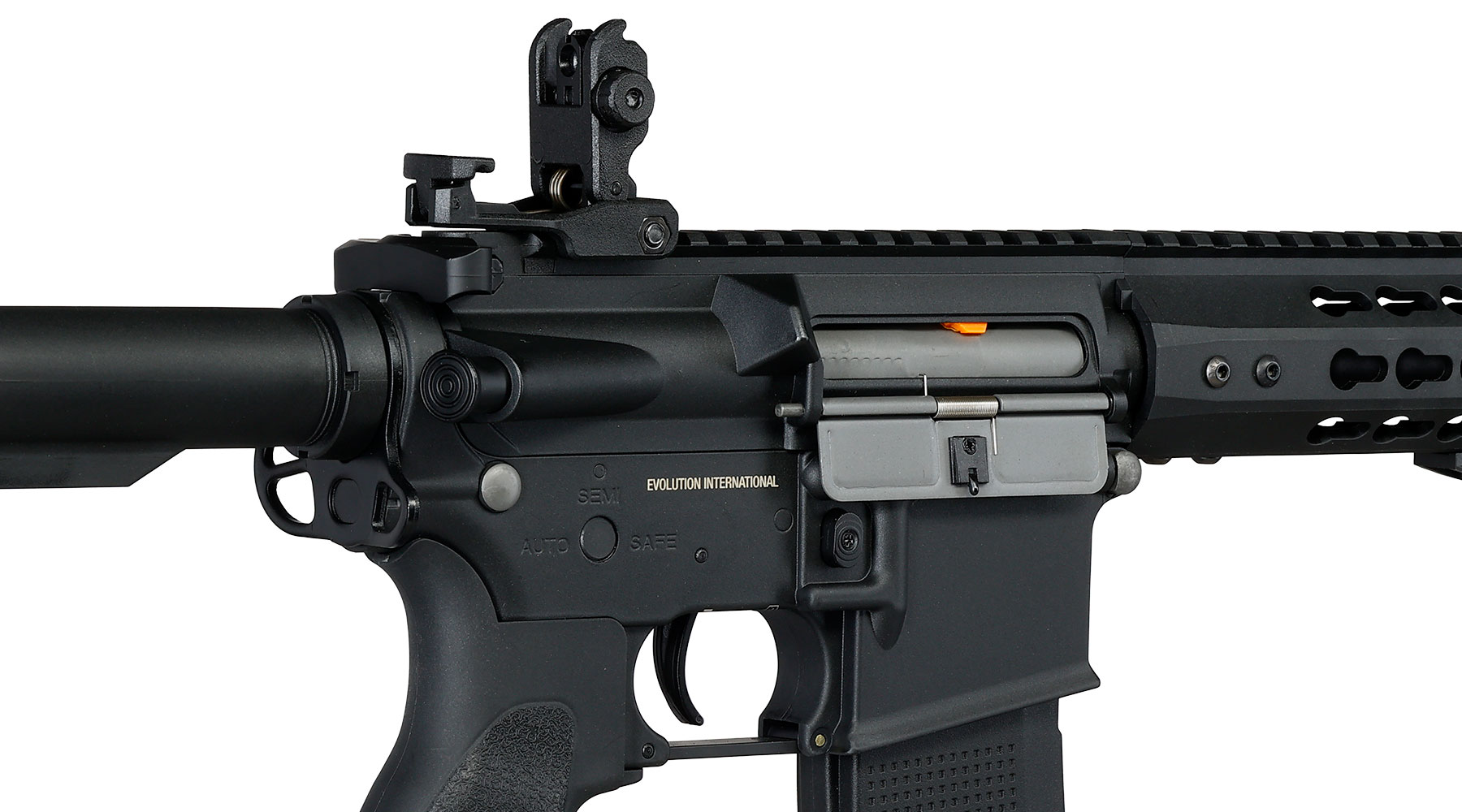 Evolution Airsoft Recon S 10 Amplified Carbontech S-AEG 6mm BB schwarz Bild 9