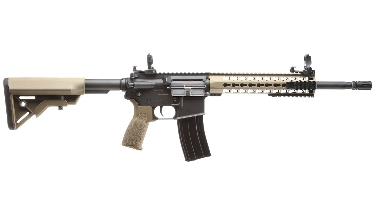 Evolution Airsoft Recon S 14.5 Carbontech S-AEG 6mm BB Black 'n' Tan Bild 2