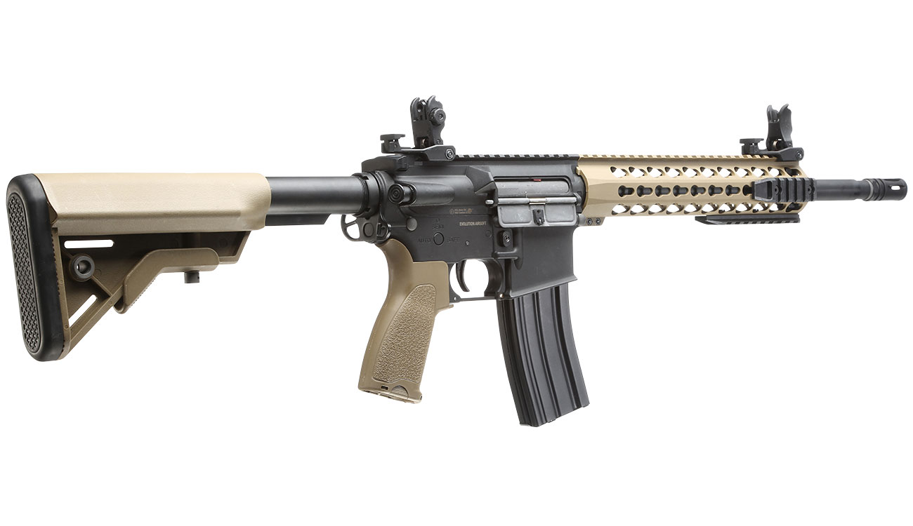 Evolution Airsoft Recon S 14.5 Carbontech S-AEG 6mm BB Black 'n' Tan Bild 3