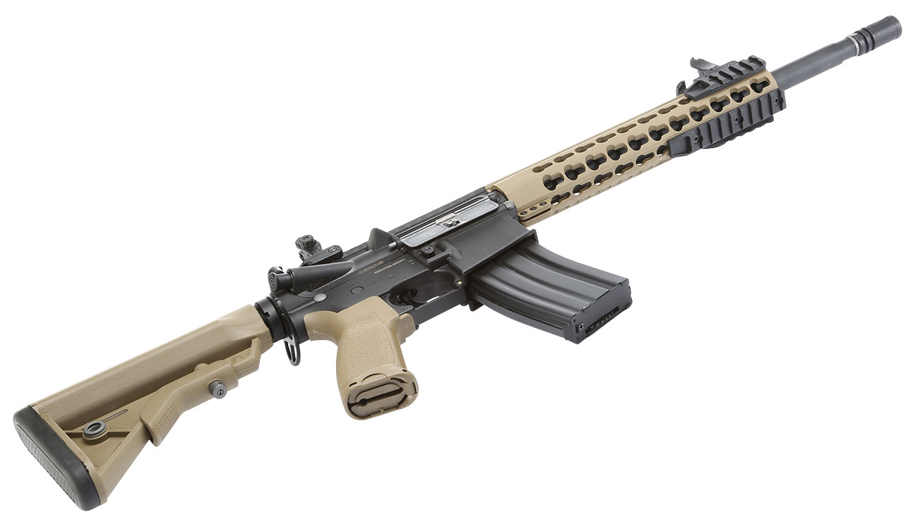 Evolution Airsoft Recon S 14.5 Carbontech S-AEG 6mm BB Black 'n' Tan Bild 4