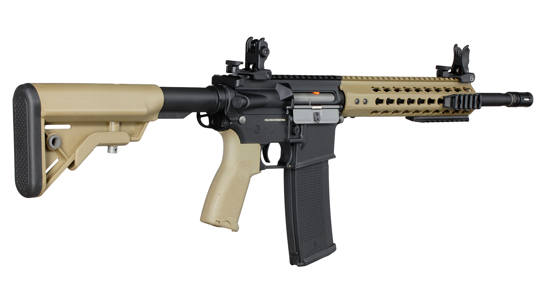 Evolution Airsoft Recon S 14.5 Carbontech S-AEG 6mm BB Black 'n' Tan Bild 4