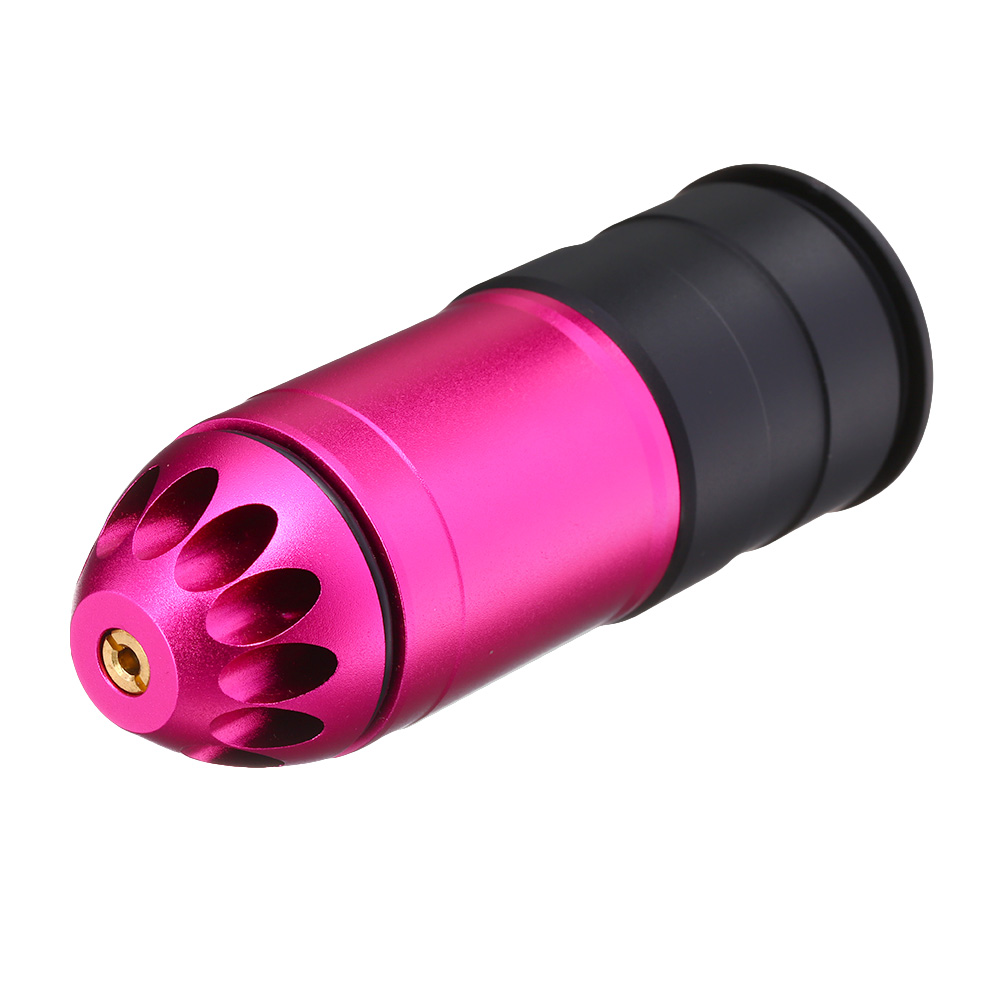 Nuprol 40mm Vollmetall Hlse / Einlegepatrone f. 120 6mm BBs purple