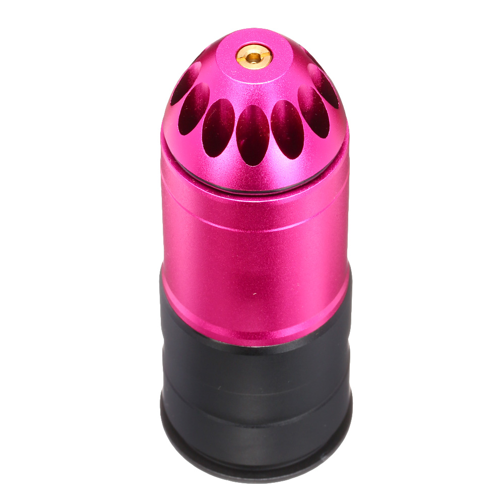 Nuprol 40mm Vollmetall Hlse / Einlegepatrone f. 120 6mm BBs purple Bild 3