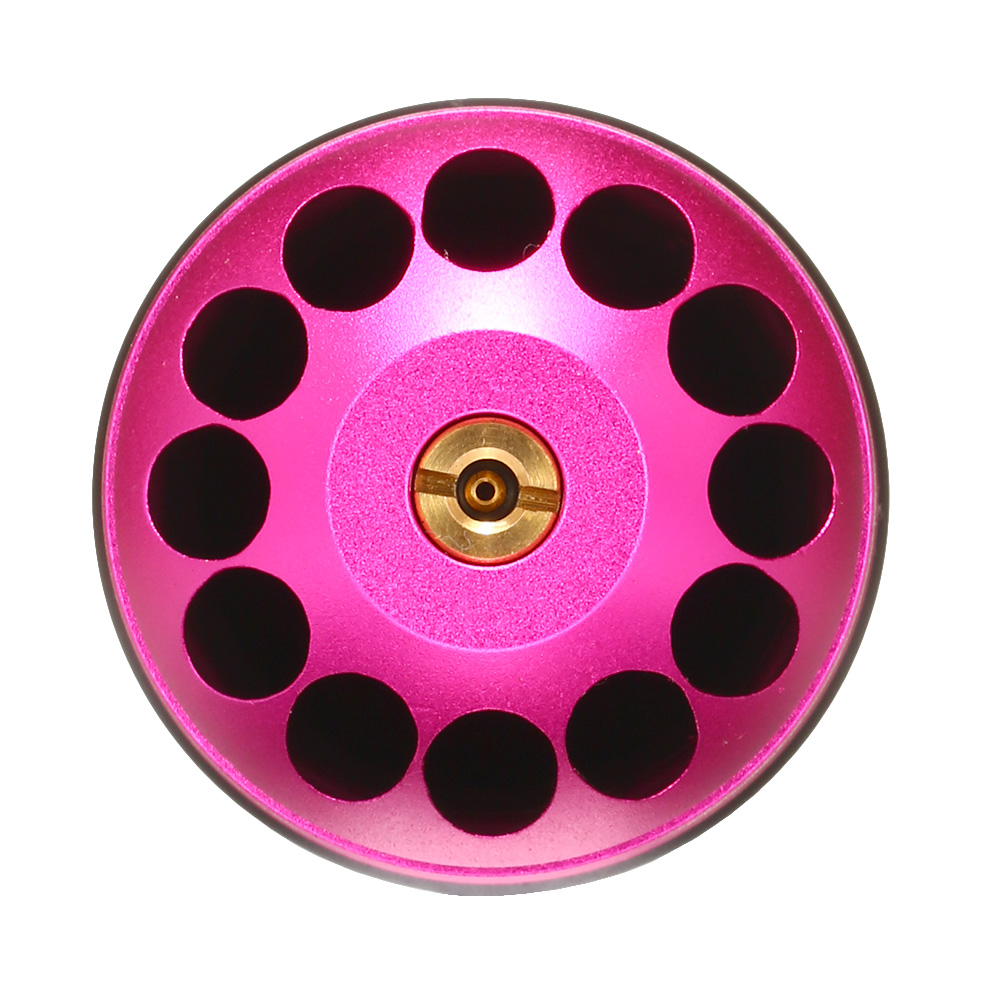 Nuprol 40mm Vollmetall Hlse / Einlegepatrone f. 120 6mm BBs purple Bild 4