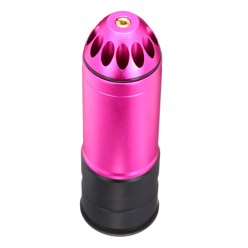 Nuprol 40mm Vollmetall Hlse / Einlegepatrone f. 168 6mm BBs purple Bild 3