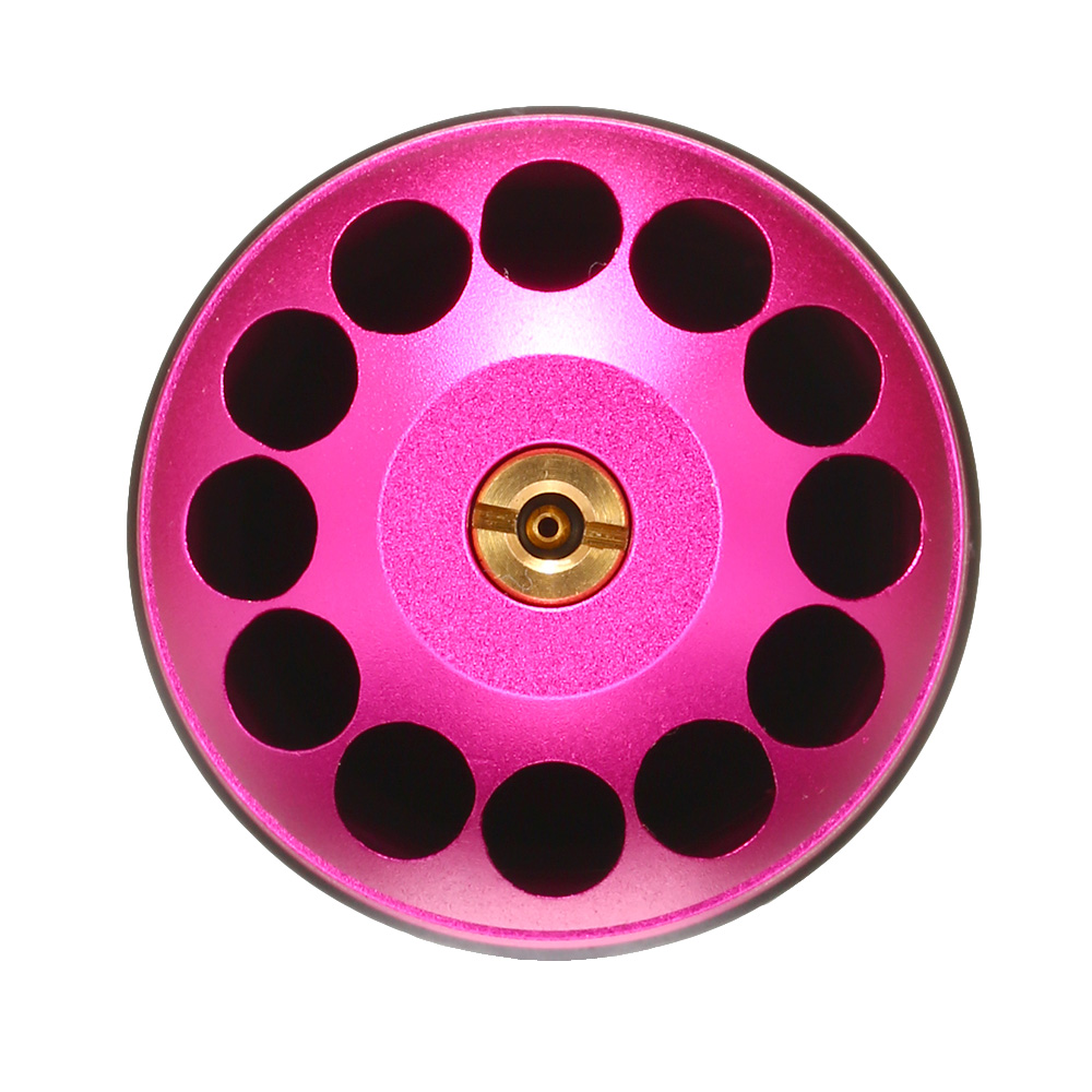 Nuprol 40mm Vollmetall Hlse / Einlegepatrone f. 168 6mm BBs purple Bild 4