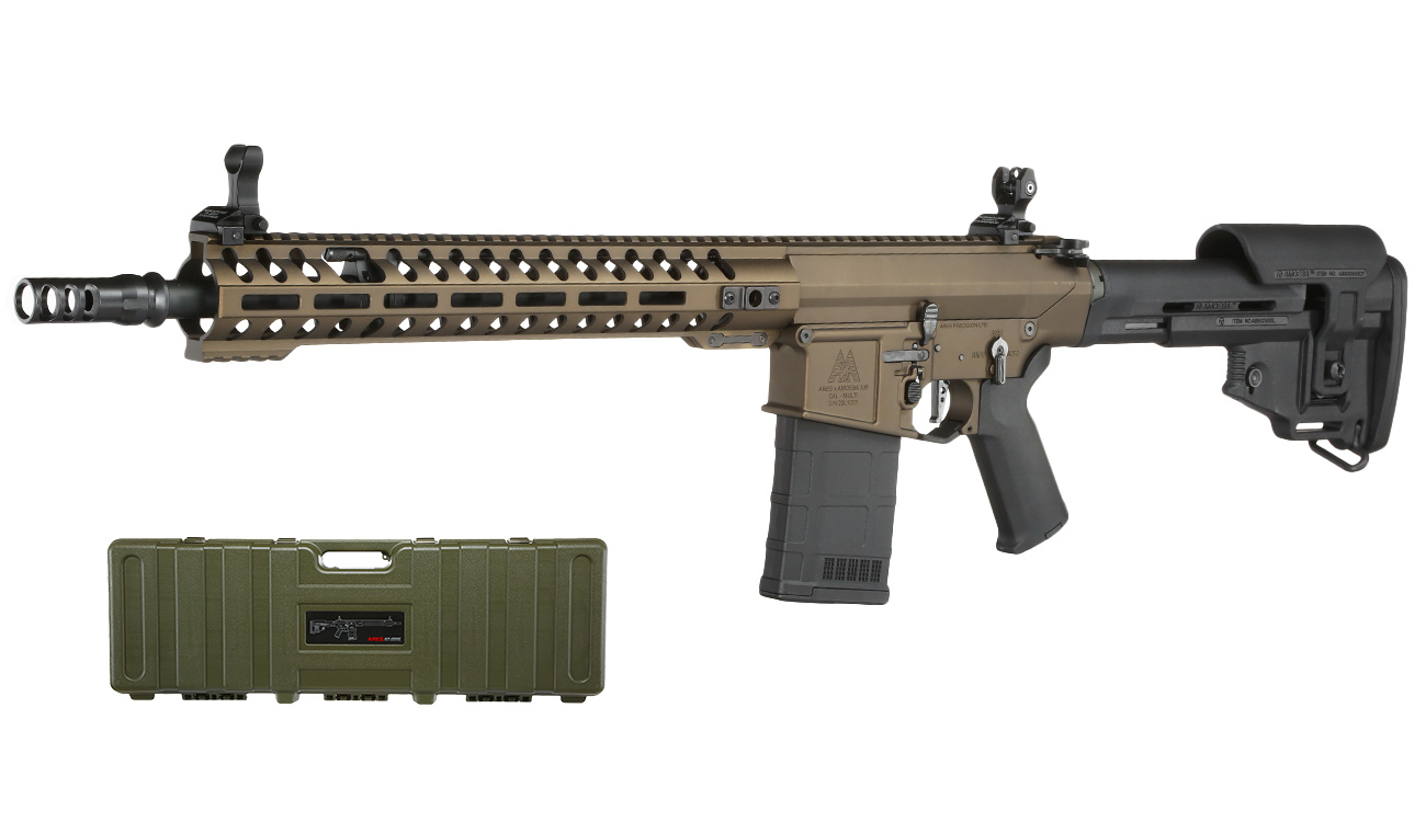 Ares AR-308L 7.62 Vollmetall EFC-System S-AEG 6mm BB Bronze