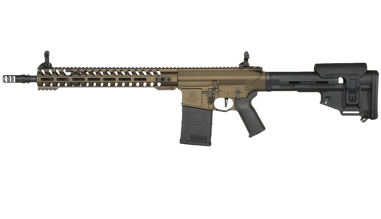 Ares AR-308L 7.62 Vollmetall EFC-System S-AEG 6mm BB Bronze Bild 1