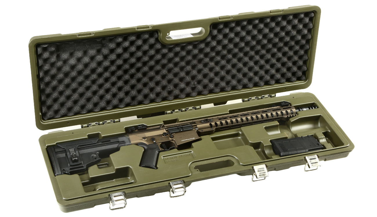 Ares AR-308L 7.62 Vollmetall EFC-System S-AEG 6mm BB Bronze Bild 10