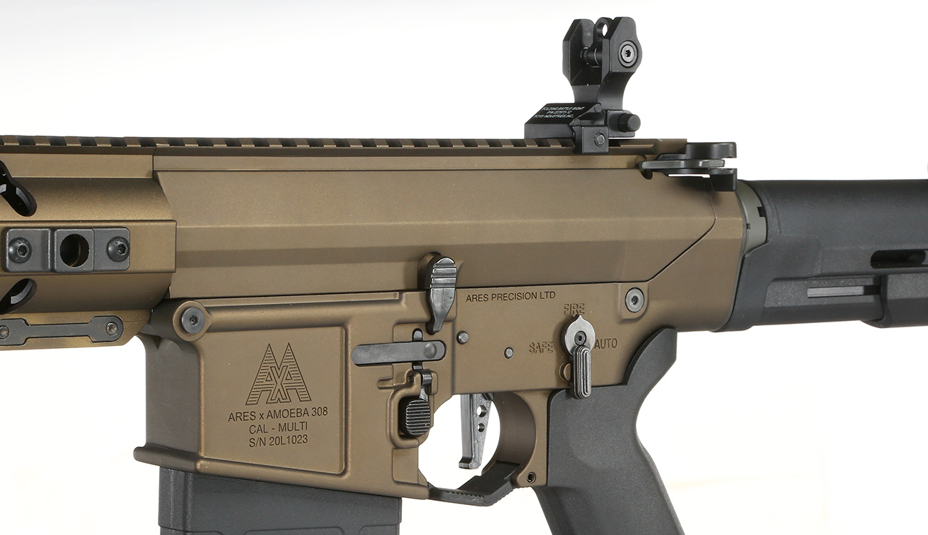 Ares AR-308L 7.62 Vollmetall EFC-System S-AEG 6mm BB Bronze Bild 7