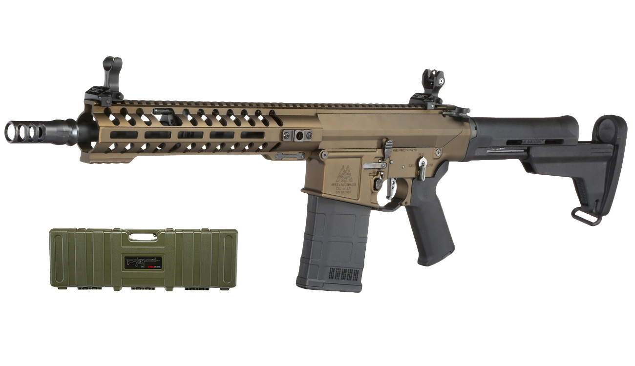 Ares AR-308M 7.62 Vollmetall EFC-System S-AEG 6mm BB Bronze