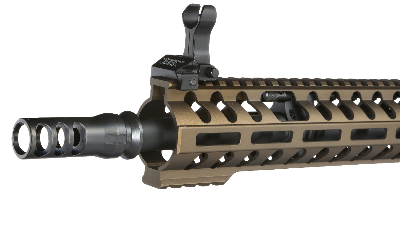 Ares AR-308M 7.62 Vollmetall EFC-System S-AEG 6mm BB Bronze Bild 6