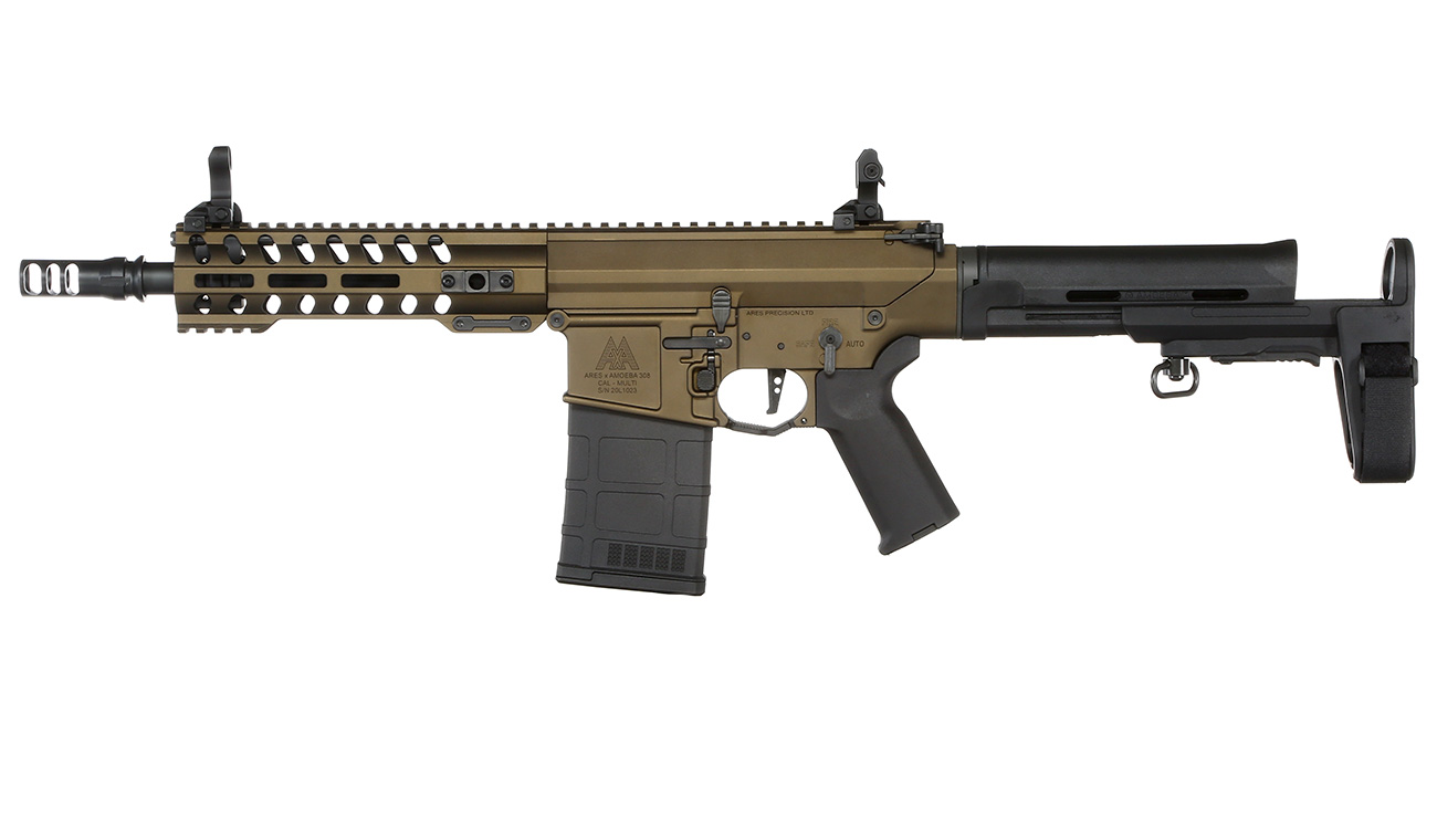 Ares AR-308S 7.62 Vollmetall EFC-System S-AEG 6mm BB Bronze Bild 1