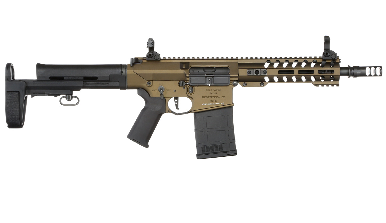 Ares AR-308S 7.62 Vollmetall EFC-System S-AEG 6mm BB Bronze Bild 2