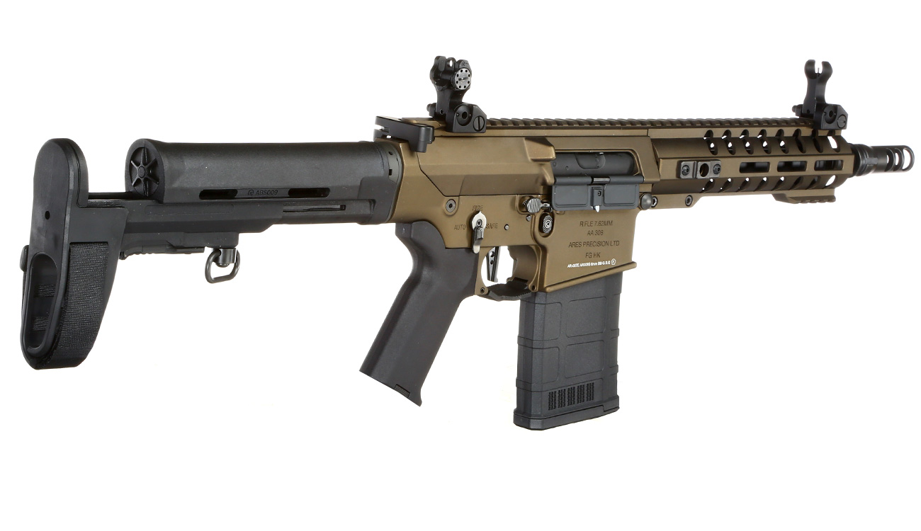 Ares AR-308S 7.62 Vollmetall EFC-System S-AEG 6mm BB Bronze Bild 3