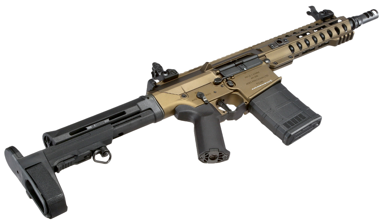 Ares AR-308S 7.62 Vollmetall EFC-System S-AEG 6mm BB Bronze Bild 5