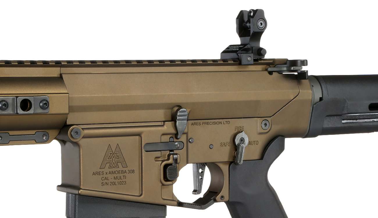 Ares AR-308S 7.62 Vollmetall EFC-System S-AEG 6mm BB Bronze Bild 7