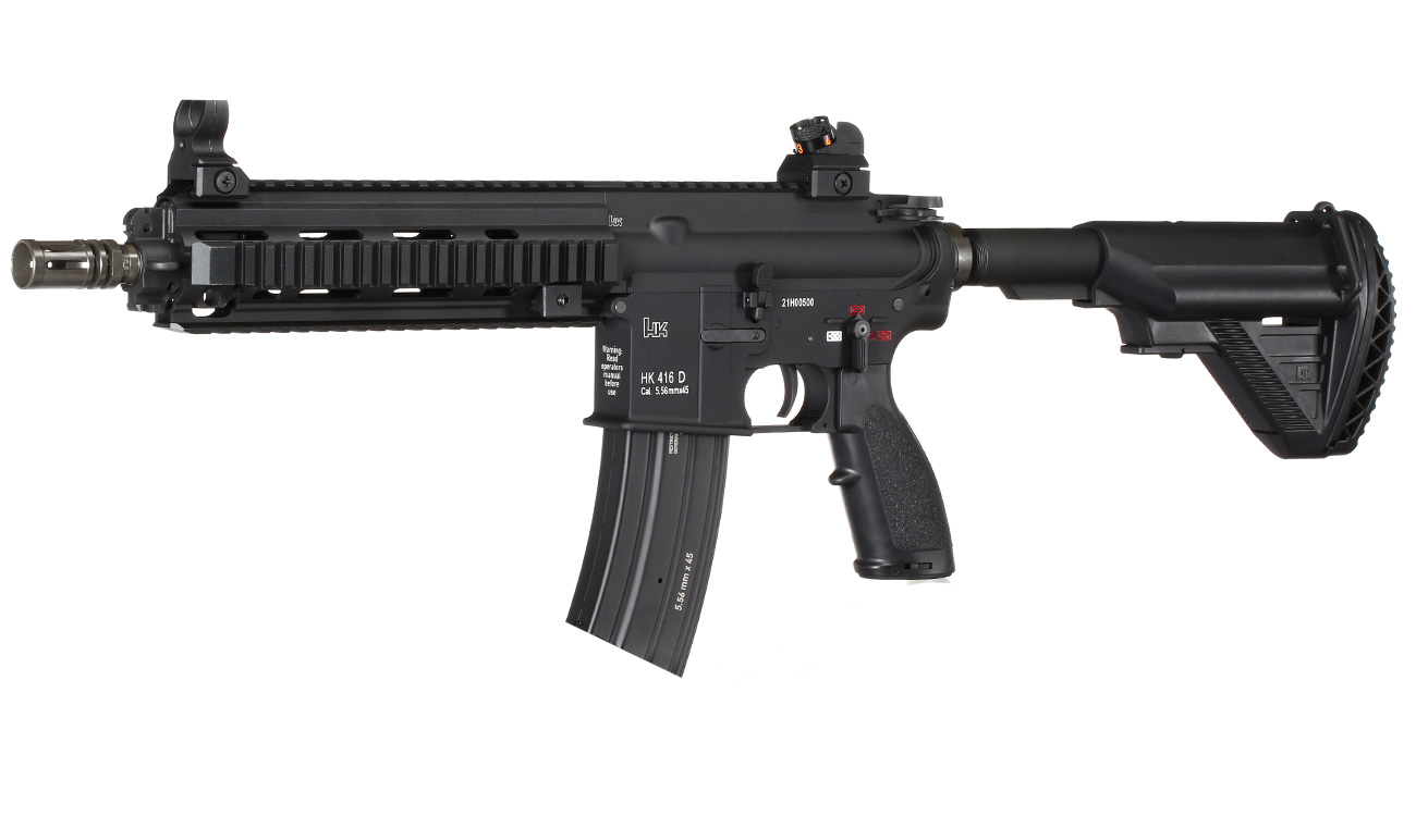VFC Heckler & Koch HK416 CQB D10RS V3 Mosfet Vollmetall S-AEG 6mm BB schwarz