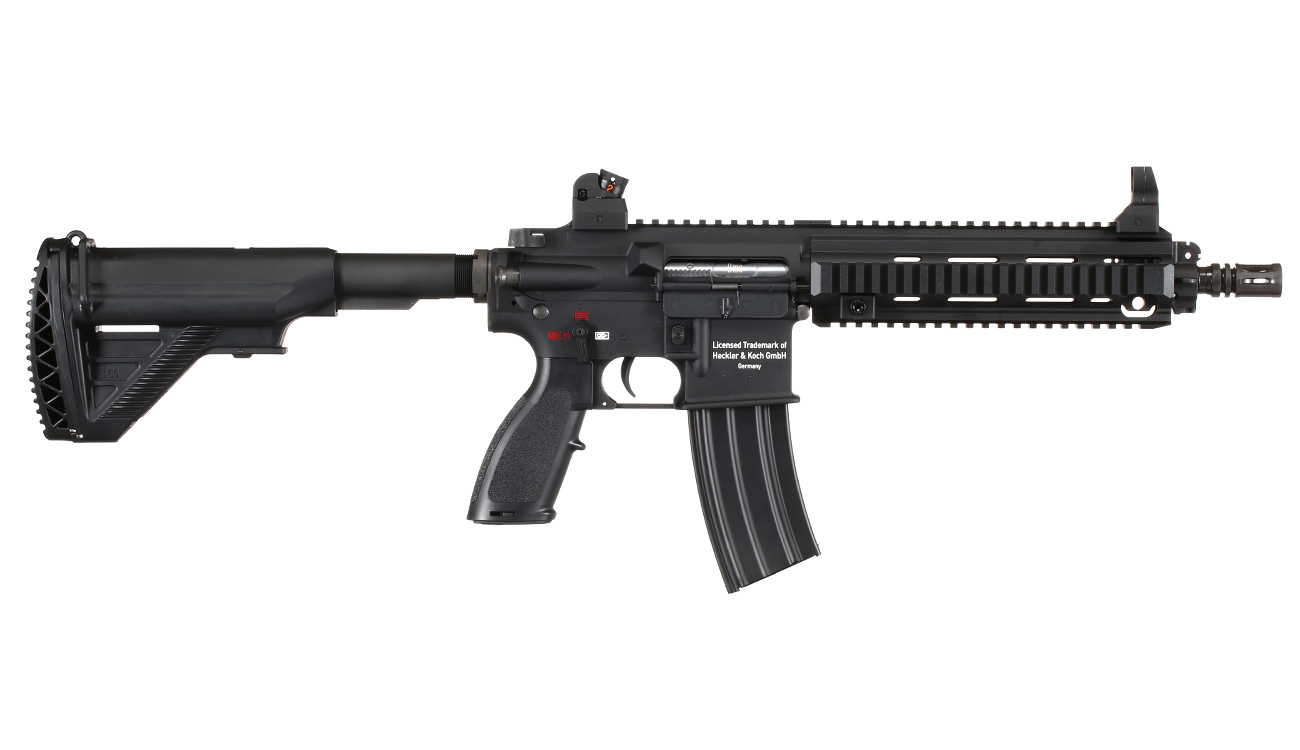 VFC Heckler & Koch HK416 CQB D10RS V3 Mosfet Vollmetall S-AEG 6mm BB schwarz Bild 2