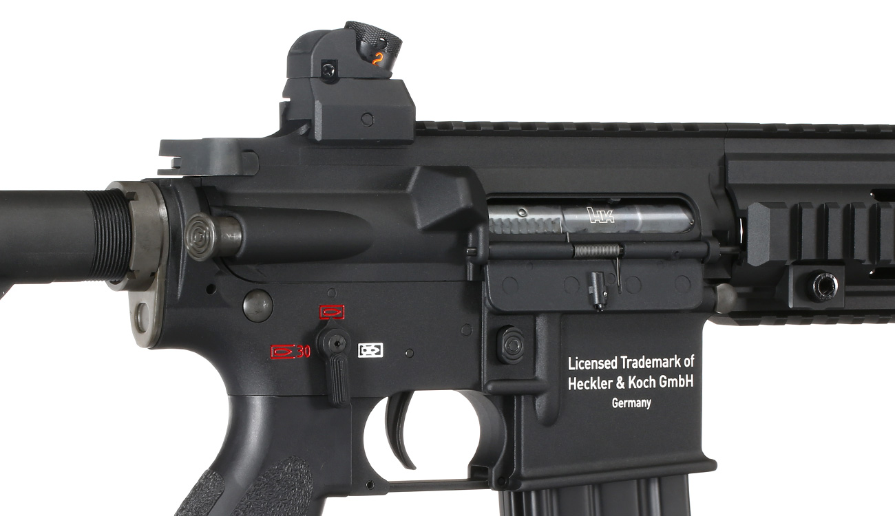 VFC Heckler & Koch HK416 CQB D10RS V3 Mosfet Vollmetall S-AEG 6mm BB schwarz Bild 8