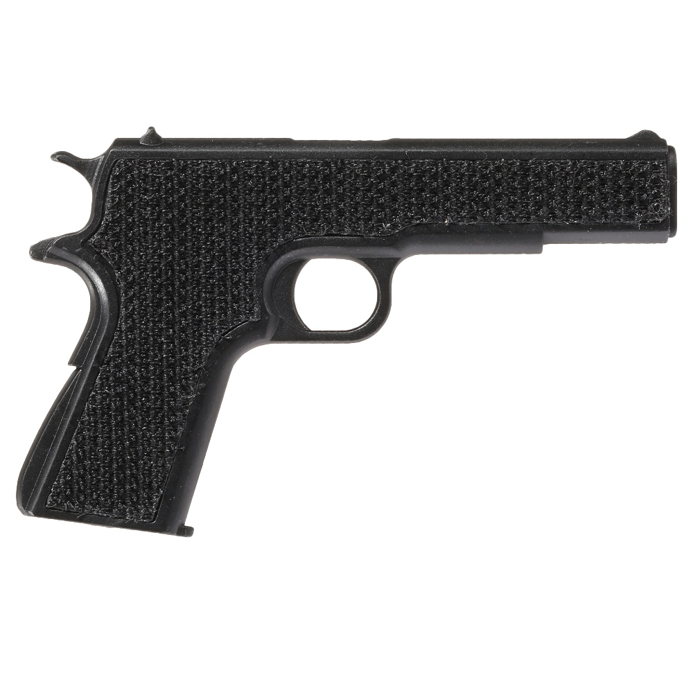 3D Plastik Patch mit Klettflche M1911 A1 Pistole schwarz Bild 1