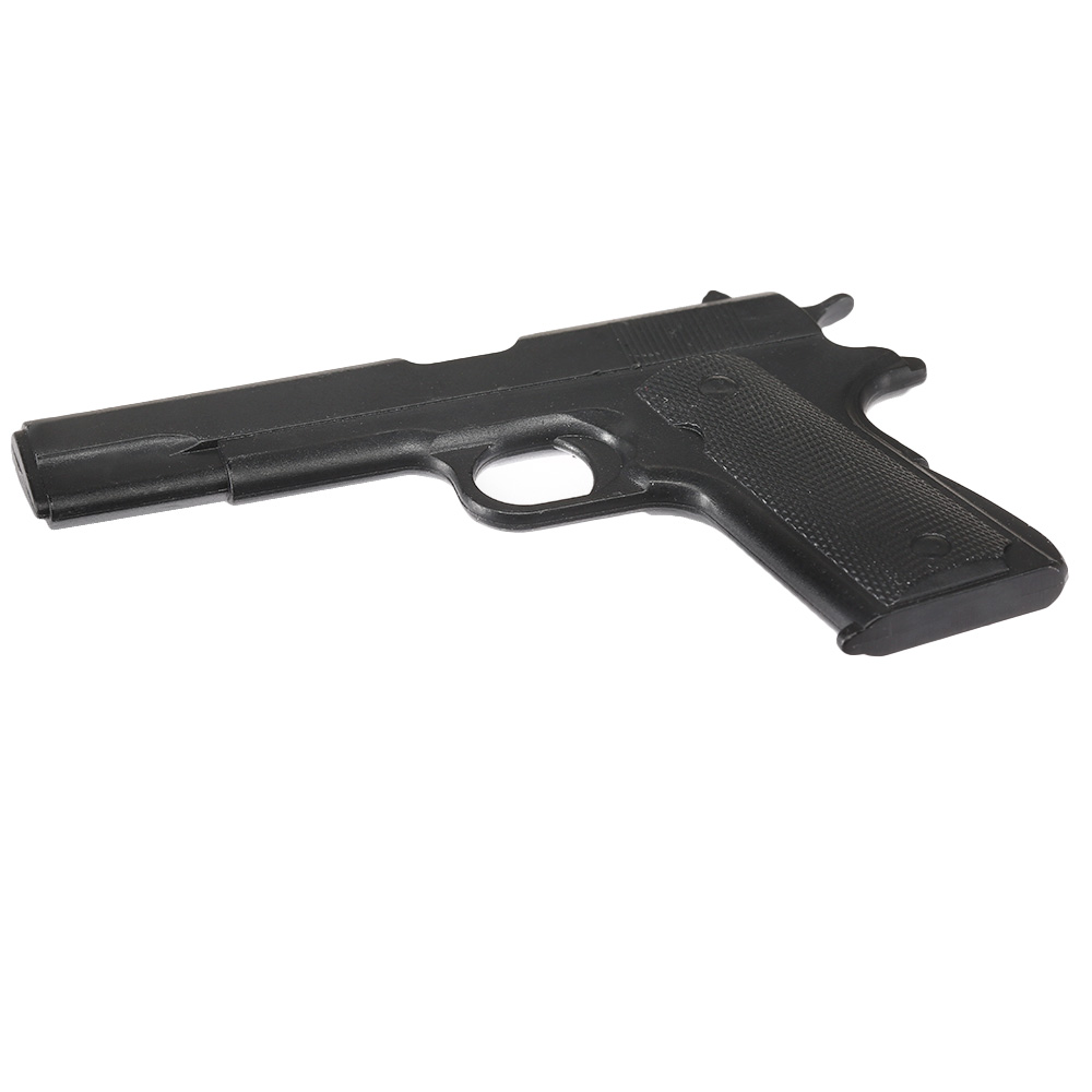 3D Plastik Patch mit Klettflche M1911 A1 Pistole schwarz Bild 2