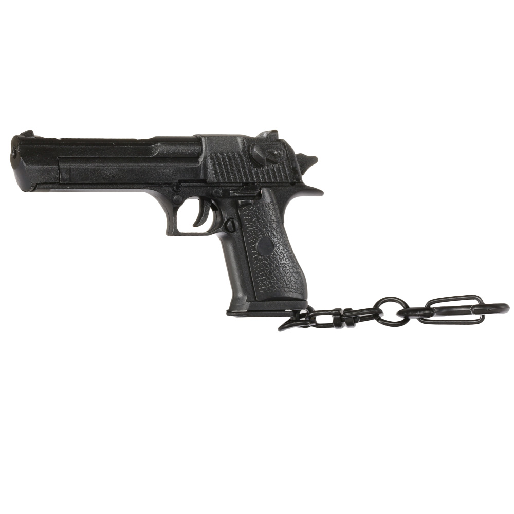 Nuprol Schlsselanhnger Israel Eagle Pistole 1:4 Miniaturmodell schwarz