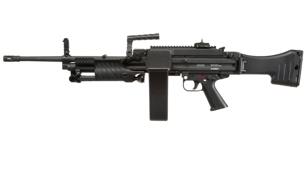 VFC Heckler & Koch MG4 Maschinengewehr Vollmetall AEG 6mm BB schwarz Bild 1