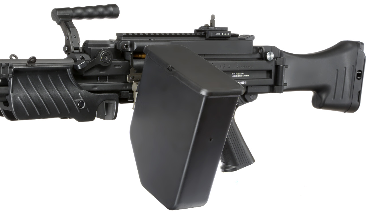 VFC Heckler & Koch MG4 Maschinengewehr Vollmetall AEG 6mm BB schwarz Bild 7