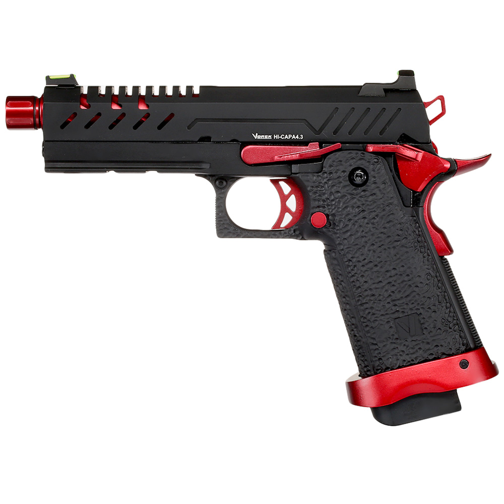 Vorsk Airsoft Hi-Capa 4.3 Vollmetall GBB 6mm BB Red Match Bild 1