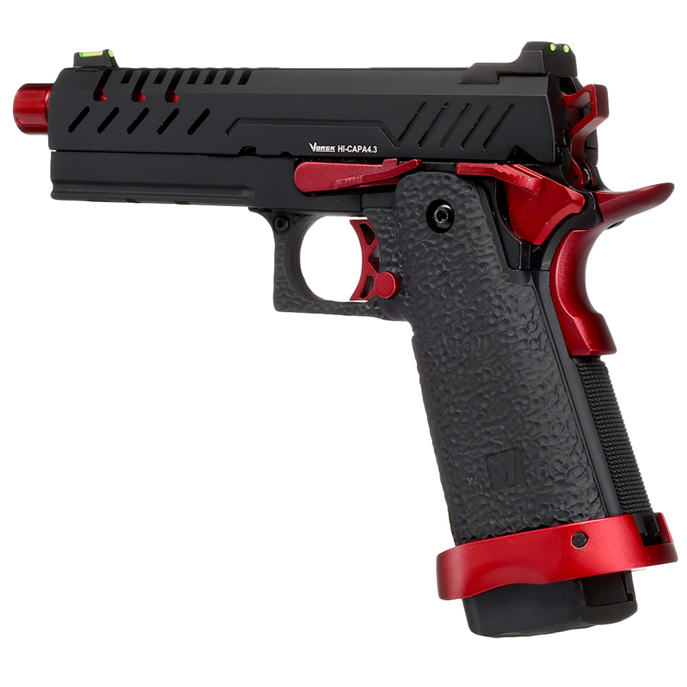 Vorsk Airsoft Hi-Capa 4.3 Vollmetall GBB 6mm BB Red Match Bild 8