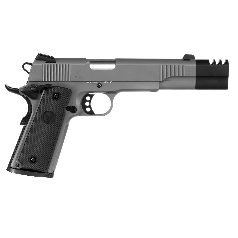 Vorsk Airsoft VP-X 1911 Vollmetall GBB 6mm BB grau / schwarz Bild 1