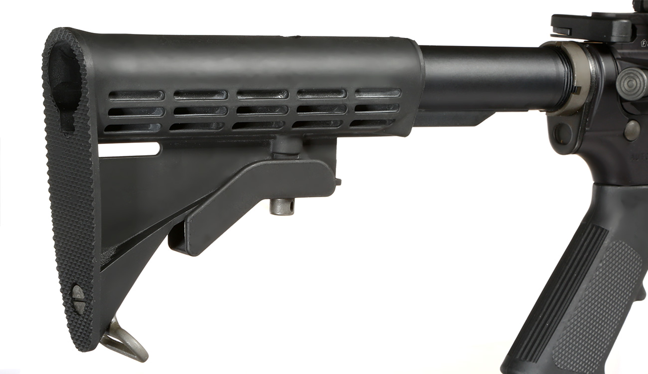 GHK Colt M4 RAS V2 10.5 Zoll Vollmetall Gas-Blow-Back 6mm BB schwarz Bild 9