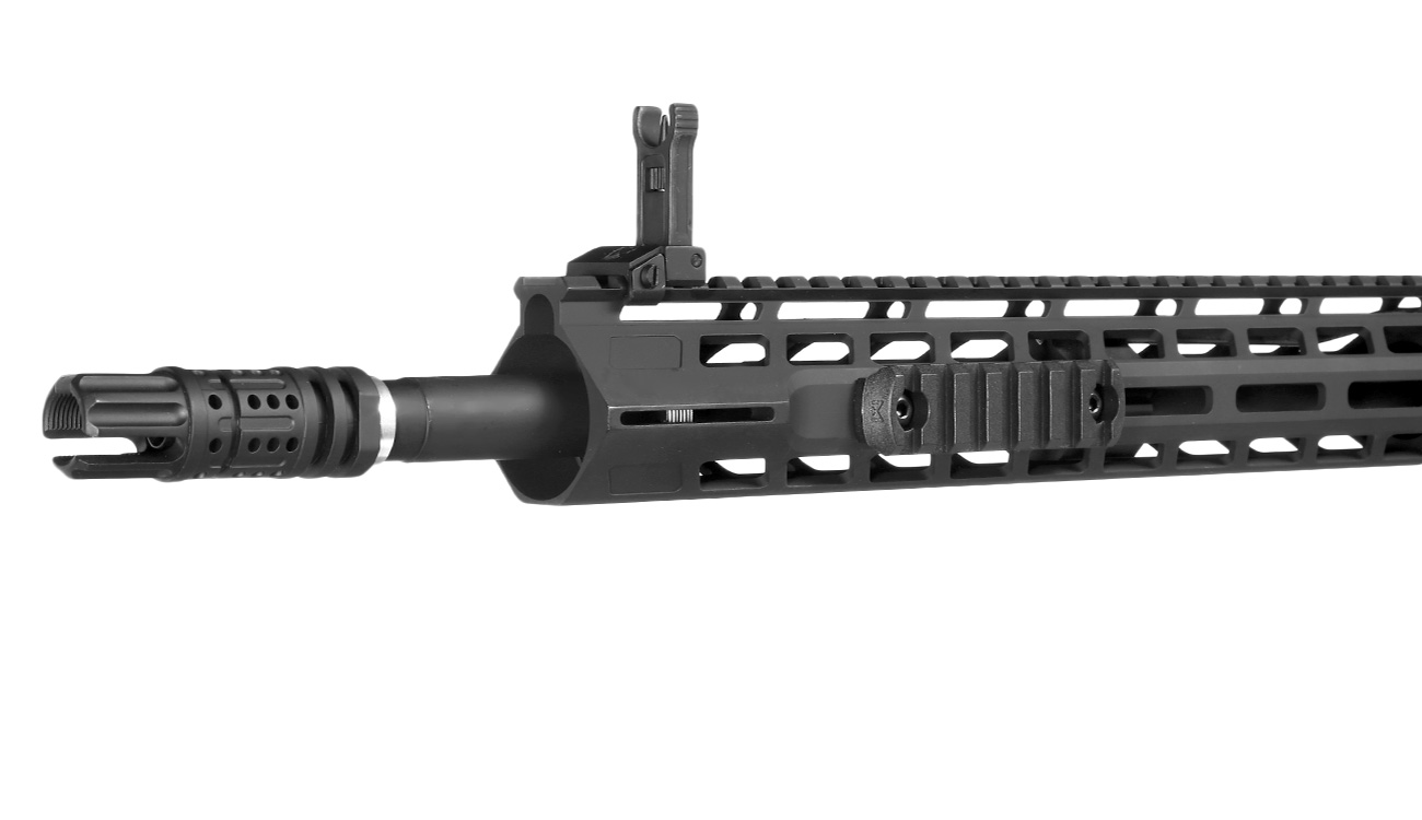 APS Phantom Extremis Rifle MK3 eSilver Edge SDU-MosFet 2.0 Vollmetall S-AEG 6mm BB schwarz Bild 6