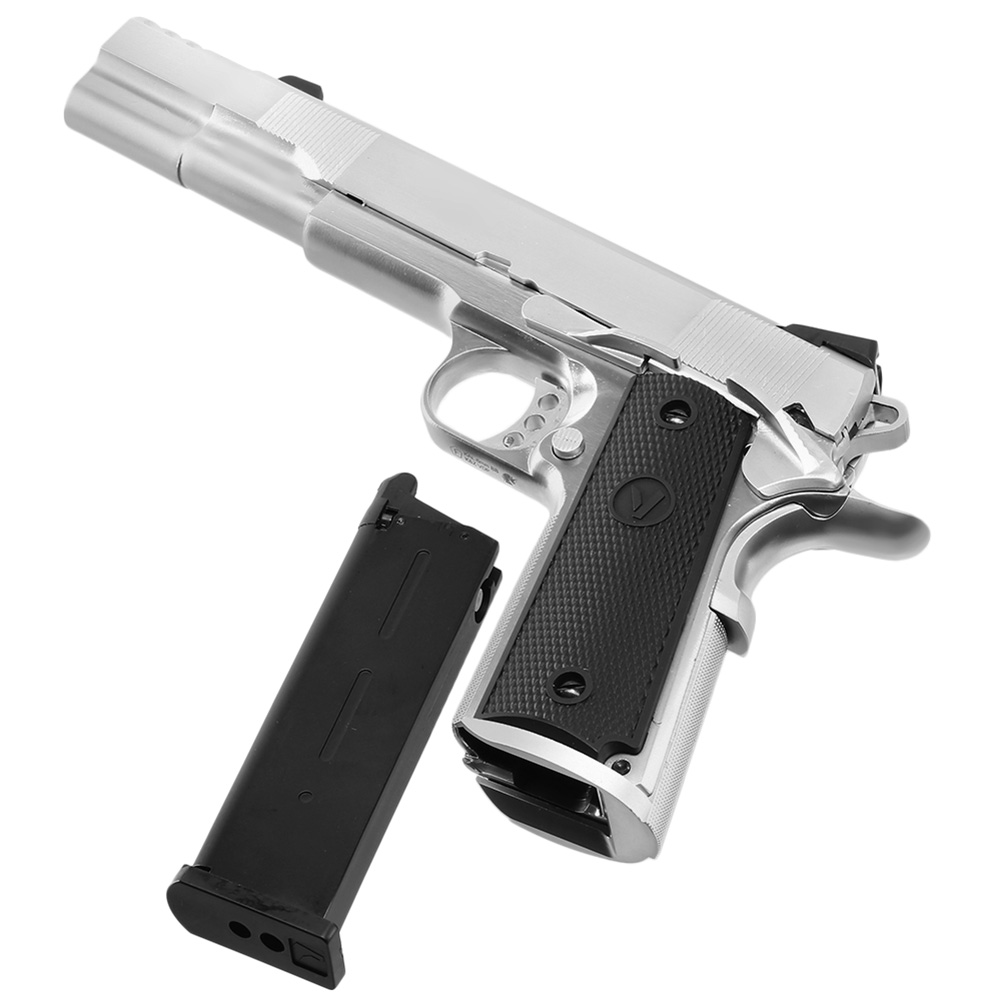 Vorsk Airsoft VP-X 1911 Vollmetall GBB 6mm BB chrome Bild 6