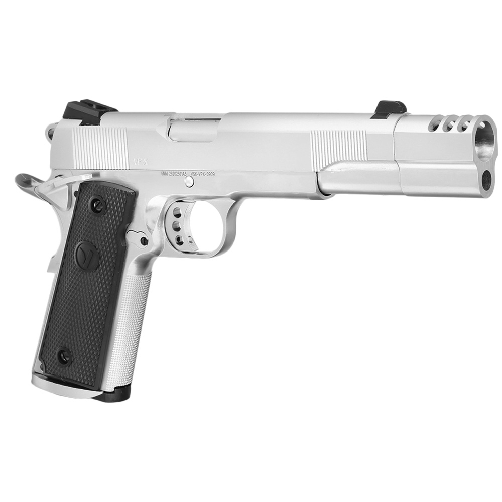 Vorsk Airsoft VP-X 1911 Vollmetall GBB 6mm BB chrome Bild 7