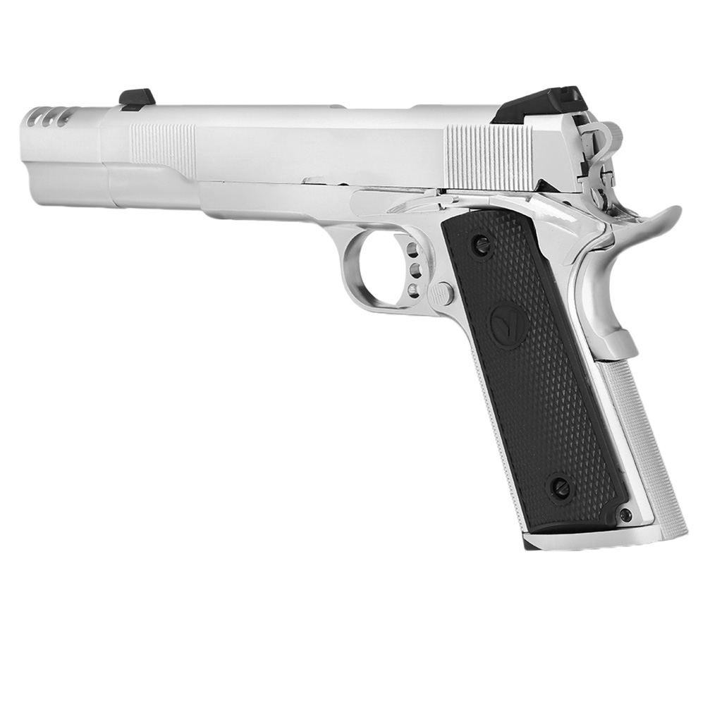 Vorsk Airsoft VP-X 1911 Vollmetall GBB 6mm BB chrome Bild 8