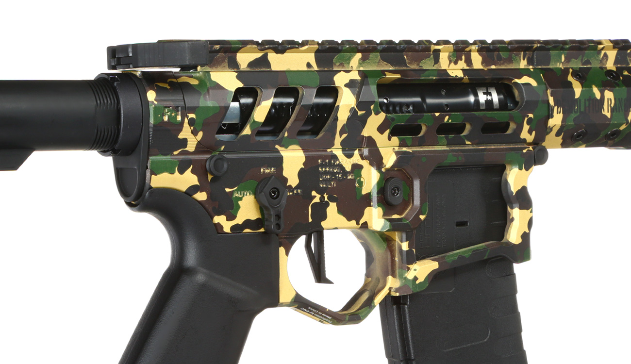 APS / EMG F-1 Firearms UDR-15 3G Demolition Ranch eSilver Edge SDU-MosFet 2.0 Vollmetall S-AEG 6mm BB Camouflage Bild 8