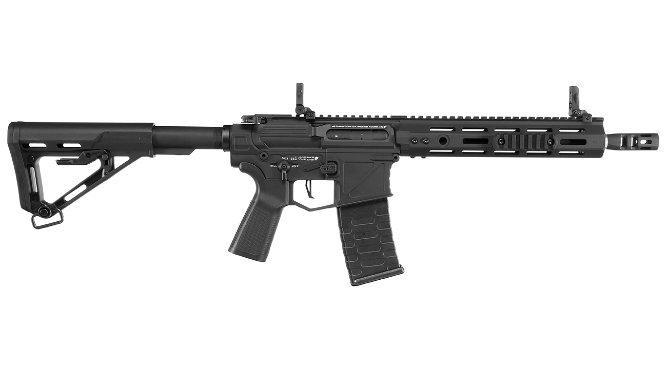 APS Phantom Extremis Rifle MK9 eSilver Edge SDU-MosFet 2.0 Vollmetall S-AEG 6mm BB schwarz Bild 2