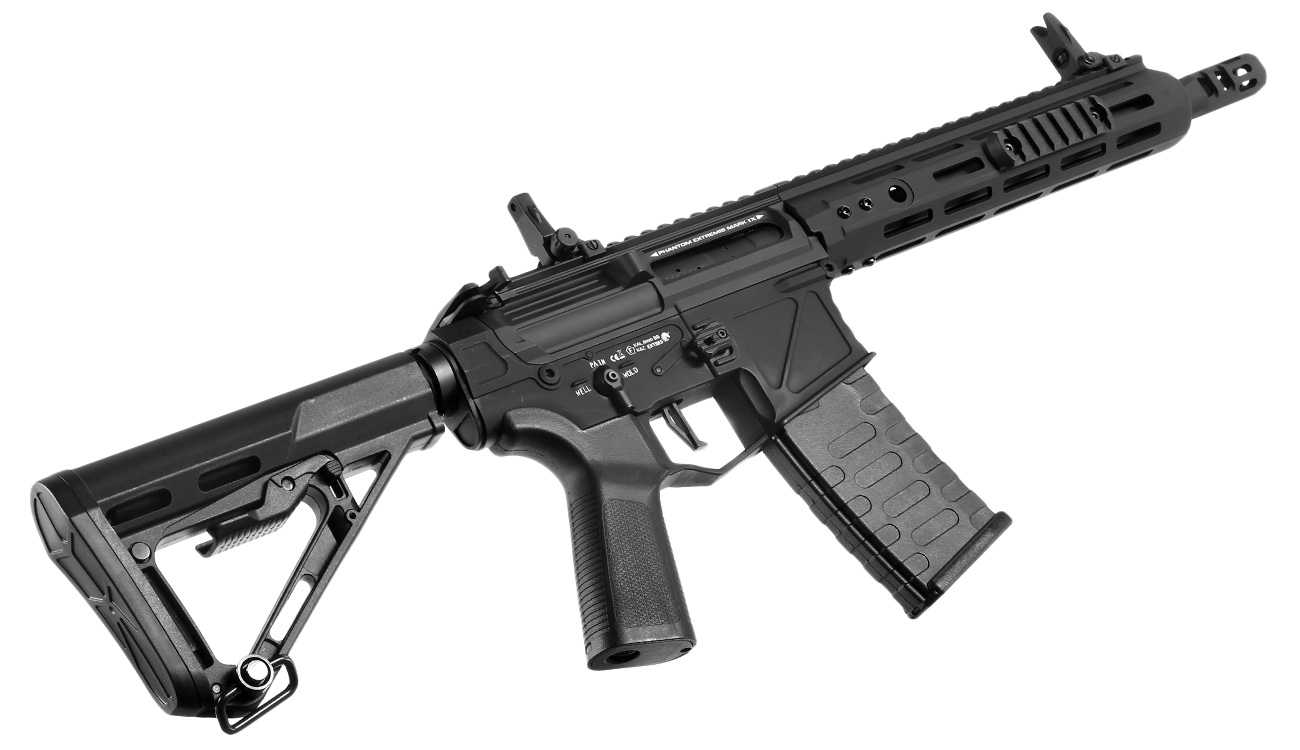 APS Phantom Extremis Rifle MK9 eSilver Edge SDU-MosFet 2.0 Vollmetall S-AEG 6mm BB schwarz Bild 4