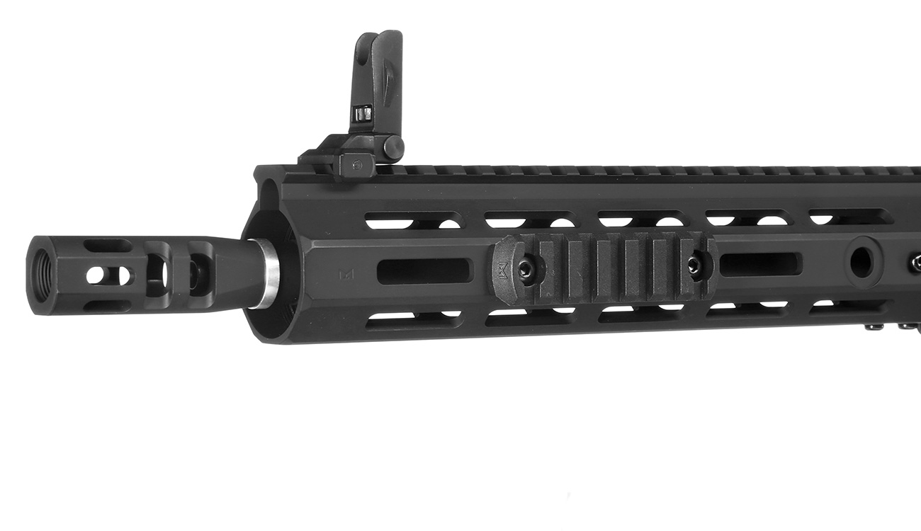 APS Phantom Extremis Rifle MK9 eSilver Edge SDU-MosFet 2.0 Vollmetall S-AEG 6mm BB schwarz Bild 6