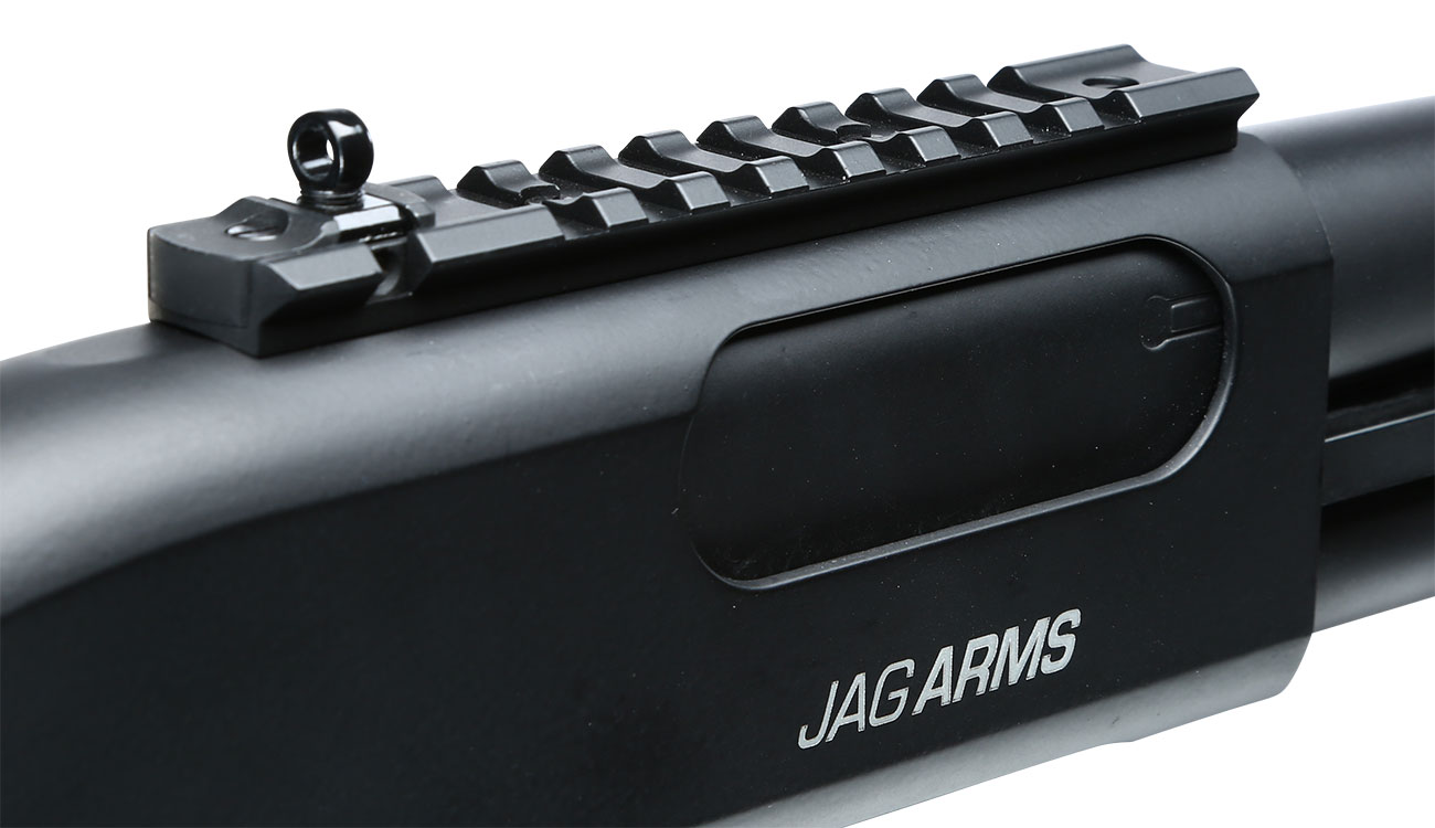 Jag Arms Scattergun Super CQB Vollmetall Pump Action Gas Shotgun 6mm BB schwarz Bild 8