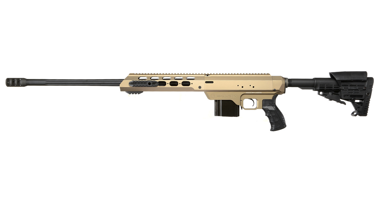 King Arms MDT TAC21 Tactical Rifle Gas Bolt Action Snipergewehr 6mm BB Dark Earth - Version 2 Bild 1